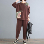 Suur &uuml;likond naiste s&uuml;gis- ja talvetopsid, p&uuml;ksid, kaheosalised vabaaja ja mugavad 2 tk naisteriided L