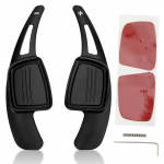 Alumiiniumisulamist labade paar Alumiiniumisulamist k&auml;pa pikendus A3 8V A4 A5 B9 B9.5 A7 Q3 Q5 2017+ k&auml;igulaba jaoks must