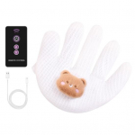 Baby Patter for Sleep Elektriline beebi rahustav peopesa koos kaugjuhtimispuldiga patjadega magamiseks. Automaatne peksjaga vasts&uuml;ndinu uneabi Bear