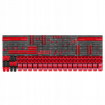 KADAX Tablica Warsztatowa Ścianka 232x78cm 176 el