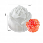1 tk 3D Sleeping Baby Silikoonvorm &Scaron;okolaadikomm Fondant Vorm K&auml;sitsi valmistatud seebik&uuml;&uuml;nla krohvivaigu valmistamise t&ouml;&ouml;riist 9.2cmx6cmx4.7cm