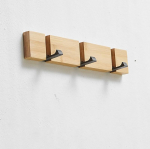 Kokkupandavad Bambusest Seinale Paigaldatavad Riidekonksud Ukse Riputid Majapidamis- Mantli R&auml;tiku Konks Riiul Vannitoa Rippriiul