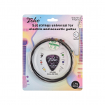 1 komplekt 6 kitarrikeeli elektrilise ja akustilise kitarri keelde asendusteraskeeltega kitarr Black String