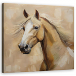 L&otilde;uenditr&uuml;kk, Animals Vintage horse 30x30 pruun