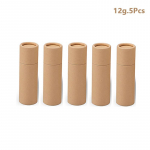 5 tk/partii j&otilde;upaberist Push Up torud Biolagunevast papist kosmeetikatoodete silindrikujuline pakend huulepalsami deodorandi konteiner 12G