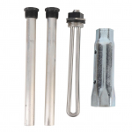 4 tk RV veesoojendi element koos mutriv&otilde;tme pistikupesaga anoodvardad 520900 metallist t&auml;iustatud j&otilde;udlus haagismaja jaoks