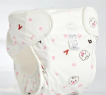 Beebi m&auml;hkmep&uuml;kste taskuga uued veekindlad vasts&uuml;ndinud laste puhtast puuvillast pestavad k&uuml;lglekkevastased fikseeritud rihmaga beebitreeningp&uuml;ksid S  2.5-6KG roosa