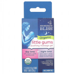 Mommy's Bliss, organic little gum, soothing massage gel, day/night pack, for ages 2 months and older, 2 tubes, 15 g (0.53 oz) each
