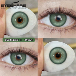 EYESHARE Colored Contact Lenses Black Natural Contact Lenses Green Fashion Comfortable Colored Contact Lenses Brown Eye Makeup Beauty Lenses 1 Pair