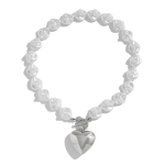 Bohemia barokkp&auml;rli imitatsiooniga kaelakee naistele S&uuml;damekujuline OT Pandlaga ripats Ehted Aksessuaarid