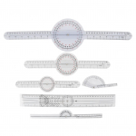 6 tk Meditsiiniline seljaaju goniomeetri liigeste nurga joonlaud multifunktsionaalne kombinatsioon