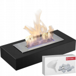 Eraldiseisev bioetanoolkamin INDIA T&Uuml;V komplekt must