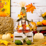 S&uuml;gisp&auml;kapikk k&otilde;rvits p&auml;evalill rootsi nisse p&auml;kapikk p&auml;kapikk pl&uuml;&uuml;sis kaunistus kodupidu s&uuml;gis halloween j&otilde;ulud t&auml;nup&uuml;ha kingitus 43cm