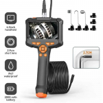 4,3-tolline IPS-ekraaniga t&ouml;&ouml;stuslik endoskoopkaamera IP67 veekindel HD1080P 8 mm objektiiviga toru kanalisatsiooni kontrollkaamera boreskoop autole 1M