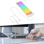 ARGB Emaplaadi Toitekaabel Magnetkinnitus Painduv LED Riba