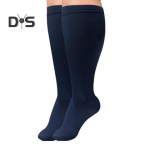 1 paar Unisex spordisokke Joogakompressioonsokid Plus-suuruses pika toruga suure elastsusega m&auml;his Libisemisvastased sokid Soojad sukad igap&auml;evaseks jooksmiseks 2XL hall