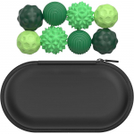 8 tk Magnetilised Fidget pallid M&auml;nguasjad, Silikoonist Sensoorsed Stressi Leevendamise M&auml;nguasjad, ADHD &Auml;revus Vaiksed Juhi Laua Fidget Magnetidm 2.2*2.2*2.2cm roheline