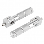 2 tk alumiiniumpedaalid mootorratta elektriautole 8 mm universaalne 90 kraadi kokkuklapitav tugivarras, h&otilde;bedane h&otilde;be