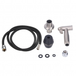 Bidee pihusti roostevabast terasest k&otilde;rgsurvekindlast valamusegisti voolikupihusti tualett-vannitoa jaoks