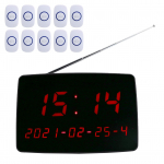 1 kuni 20 juhtmevaba piipariga helistamiskell signaali edastus helistamisnupp seadmed 110&ndash;240V EU pistik EU Plug