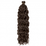 Juuksepikendused Heegeldatud punutised S&uuml;nteetilised Juuksed Afro Curl Hawaii Ombre Lokkis Blond Water Wave Pats Naistele 3Pcs/Lot-18inches
