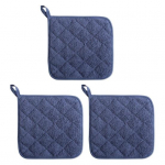 3 tk k&ouml;&ouml;gipotihoidjad, lauamatid, h&otilde;lpsasti puhastatavad korduvkasutatavad kuumakindlad ahjupotihoidjad tassimatid k&ouml;&ouml;gitarbed must