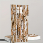 12/24 tk 3D telliskivitapeet, magamistoa telliskiviseina imitatsioon, veekindel ja niiskuskindel isekleepuv tapeet 24pcs