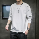 Spring Models Meeste pikkade varrukatega Trend Meeste pikkade varrukatega Korea versioon The Casual Loose Type Tide pikkade varrukatega meeste kampsunist XXXXL