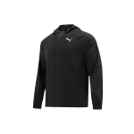 Puma logo prindiga kapuutsiga jakk Meeste jakk Must 521532-01 M