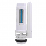 Jagatud tualeti &auml;ravooluklapp Tualett Kahe nupuga tualeti veev&auml;ljalaskeklapi tarvikud G1/2(25 cm)