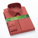 Bambuskiust meeste s&auml;rk pikkade varrukatega veniv hooldusvaba mugav pehme &auml;ri professionaalne pidulik valge kleidis&auml;rk meestele 6XL 39