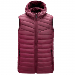 Vabaaja meeste vest Meeste lahtine ja talvel soe udusule puuvillane vestmantel XXXXL veini