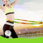 , Exercise Hoop, Entertainment, Sports, Spring Design, PVC, Workout on The Go, Home, Men, Women, Fitness Hoop