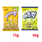 Korea kr&otilde;mpsuv suupiste &ndash; Banana Kick, Melon Kick (26 Valikut) #ban75g 1ea xMel60g 1ea