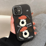 OPPO A16 A38 A57 A58 A74 A78 A98 jaoks Reno8T Reno13F jaoks Realme C25S C53 C65 jaoks multikas must kass h&otilde;bedase &auml;&auml;rega pehmest vedelast silikoonist kaitse&uuml;mbris Realme C25S must