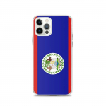 Coque T&eacute;lephone Drapeau Belize &ndash; iPhone 12 Pro