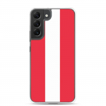 Coque T&eacute;l&eacute;phone Drapeau de l'Autriche Samsung Galaxy S22 Plus