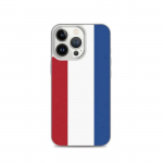 Coque iPhone &ndash; Drapeau Pays-Bas &ndash; iPhone 13 Pro &ndash; Souple &ndash; Mitmev&auml;rviline &ndash; Vertikaalne