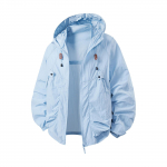 Meeste ja naiste p&auml;ikesekaitsega riided t&ouml;&ouml;riided jakid paaridele nahast riided kiiresti kuivavad veekindlad ja hingavad topid L must