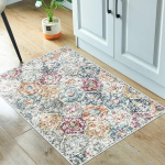 1 tk Vintage Boho lilledega tr&uuml;kitud k&ouml;&ouml;gimatt Pehme paksendatud k&ouml;&ouml;gimatt Veekindel libisemiskindel &otilde;likindel p&otilde;randamatt 60*90cm