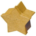 Boite &agrave; d&eacute;corer - Non sp&eacute;cifi&eacute; - Etoile - 80x50 mm - Couleur: Blanc - Genre: Mixte valge