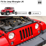 Esip&otilde;rnika ja iluv&otilde;re vaheline ilmastikukindel tihend 55397279AB Jeep Wrangler JK 2007-2018 jaoks red
