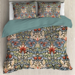 William Morris Strawberry Thief Tekikottide komplekt T&auml;issuurus Kuninganna suurus Pehme Kohtumine &Otilde;rn Voodipesu Komplektid Teismelistele/T&auml;iskasvanutele Tekikate EU single(135x200cm)