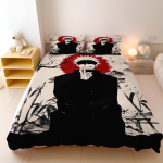 Jujutsu Kaisen Voodipesukomplekt Jaapani Kuulus Anime Tekikottide Komplektid Tekk Voodipesu &Uuml;heinimese Kahekohaline Kuningas &Uuml;ksik Suurus Dropshipping 155x220cm
