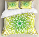 Boheemlaslik 2/3 tk Boho Mandala Voodipesukomplekt &Uuml;heinimesevoodi Kuninganna Kuningas Suurus Tekk Tekikott Tepitud Kate Ja Padjap&uuml;&uuml;r Pehme Voodipesu EU single(135x200cm)