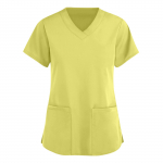 Naiste moodsad V-kaelusega l&uuml;hikeste varrukatega kombinesoonid taskutega, tr&uuml;kitud topid riided XXXL