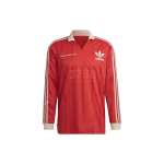 Adidas Originals Ristikulehega Pikkade Varrukatega Spordis&auml;rk Meeste Topid Punane HN1677 XXXXL