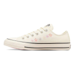 Converse Chuck Taylor All Star Madalad Tikitud V&auml;ikeste Lilledega Naiste Tossud Kreemjas Egrett Must A10149C 36