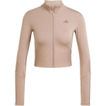Adidas Track kerge lukuga fitness top naistele topid JY2093 S