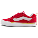 Vans Knu Skool Mugavad Mitmek&uuml;lgsed Madalad Rula Kingad Unisex Tossud Punane Valge VN000CS0JV6 37